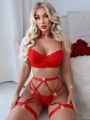 Classic Sexy Ladies' Sexy Lace Lingerie Set (Valentine'S Day Theme)