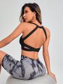 Yoga Sxy Crisscross Backless Sports Tank Top