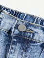 Boys' Slim Fit Distressed Jeans