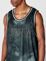 SUMWON Basketball Tank With All Over Print and Front Print