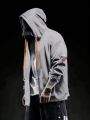 Football Men's Sports Zipper Hooded Jacket