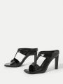 SHEIN SXY Women's Fashionable Modern High Heel Sandals