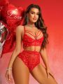 Classic Sexy Women's Sexy Lingerie With Steel Ring, Valentine's Day Collection