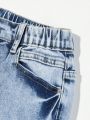 Boys' Slim Fit Distressed Jeans