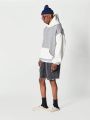 SUMWON Premium Heavyweight Overhead Hoodie With Contrast Panels