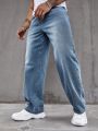 Manfinity Men's Solid Slim Fit Jeans