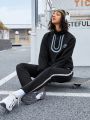 Street Sport Monogrammed Zip-Up Sweatshirt And Trousers