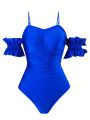 SHEIN Swim Chicsea Women's Exquisite & Elegant One-piece Swimsuit