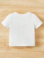 SHEIN Baby Boy Rabbit Print Tee