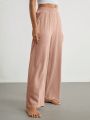 SHEIN Leisure Women's Elastic Waist Home Wear Pants