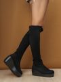 Women's Wedge Heel Thick Sole Boots