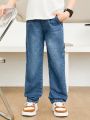 Boys' (big) Simple Style Jeans