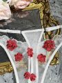 Women's Sexy Floral Embroidery Lingerie