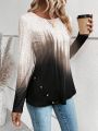 Ombre Long Sleeve T-Shirt