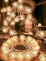 Led Star String Lights For Room Decoration, Bedroom, Dorm, Twinkle Fairy Lights With Stars, Dandelion