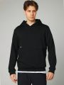 Men'S Letter Printed Hooded Sports Sweatshirt