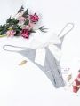 Women's Sexy Butterfly Knot Thong Panties