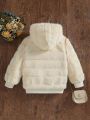 Young Girl Zip Up Hooded Fleece Jacket