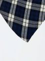 Plus Size Women'S Plaid Skirt