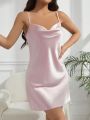 Women'S Lace Long Sleeve Robe And Cami Slip Nightgown Pajama Set