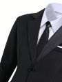 Teen Boy's 2pc Knightly Formal Suit Includes 1 Blazer And 1 Trousers