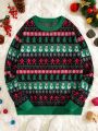 SHEIN Men Christmas Pattern Sweater