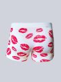 Men's Lips Printed Boxer Briefs