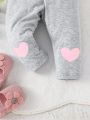 Baby Heart Print Sweatpants