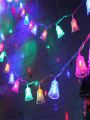 Led Garden Christmas Decor Battery Powered Light String With Control Box