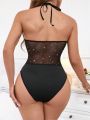 Classic Sexy Women's Wireless And Sexy Bodysuit Lingerie