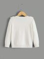 Girls' (kids') Solid Round Neck Sweater