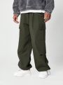 SUMWON Nylon Cargo Parachute Pant