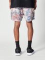 SUMWON Nylon Short With All Over Print