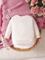 Baby Girls' Embroidered Long Sleeve Sweatshirt, Spring And Autumn