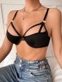 Women's Hollow Out Bra With Steel Rim