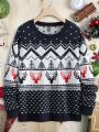 Men Christmas Pattern Sweater