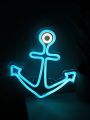 1pc Anchors LED Wall Neon Sign  5V USB Powered For Room Shop Party Pub Club Decoration