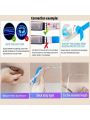 1 Roll Of Usb 16.4ft 150leds Rgb Led Strip Light Smd5050 With Intelligent App Control Color Changing, Diy, Flexible Led Light Strip Suitable For Kitchen, Home Decoration, Festival Party Ambience Light