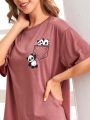 Panda Print Nightdress