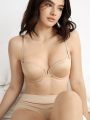 SHEIN Leisure 3pcs Women'S Solid Color Underwire Bras