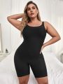 Plus Plain Shapewear Bodysuit