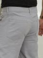 Men Flap Pocket Side Cargo Jeans