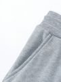 Men Zip Up Drawstring Hoodie & Sweatpants