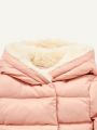 Cozy Cub Baby Girl Thermal Lined Hooded Puffer Coat