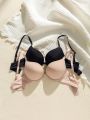 2pcs Solid Underwire Bra