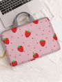 Strawberry Pattern Laptop Bag