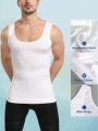 Men's Seamless Solid Color Body Shaping Vest