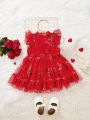 Baby Girl Rose Tulle Dress