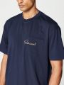 SUMWON Tee With Embroidered Pocket