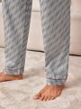 Men's Geometric Printed Lounge Pants